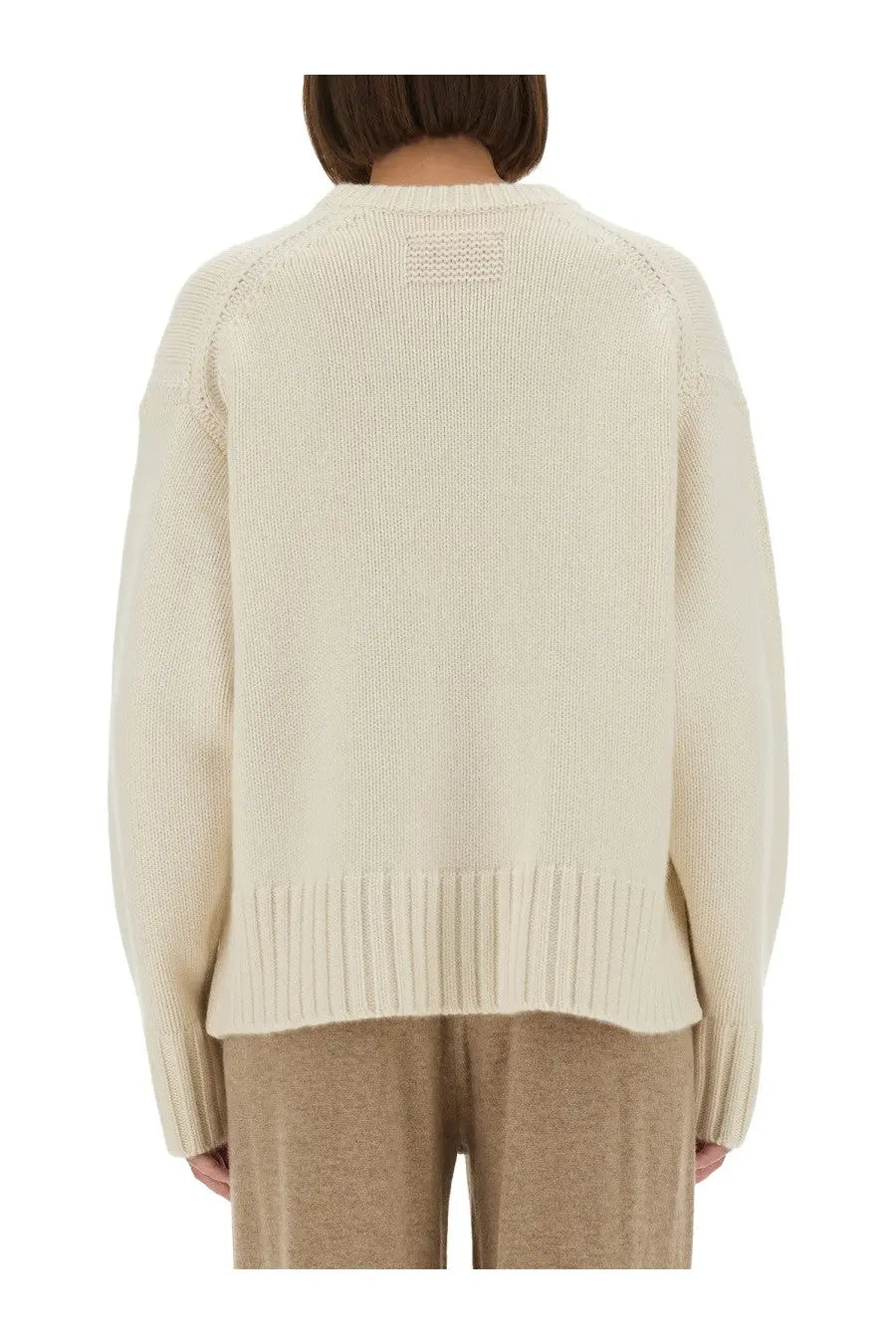 Guest In Residence Women's Cozy Crew Shirt Beige, view 3