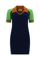 Guest In Residence Women's Mini Dress Ace Blue