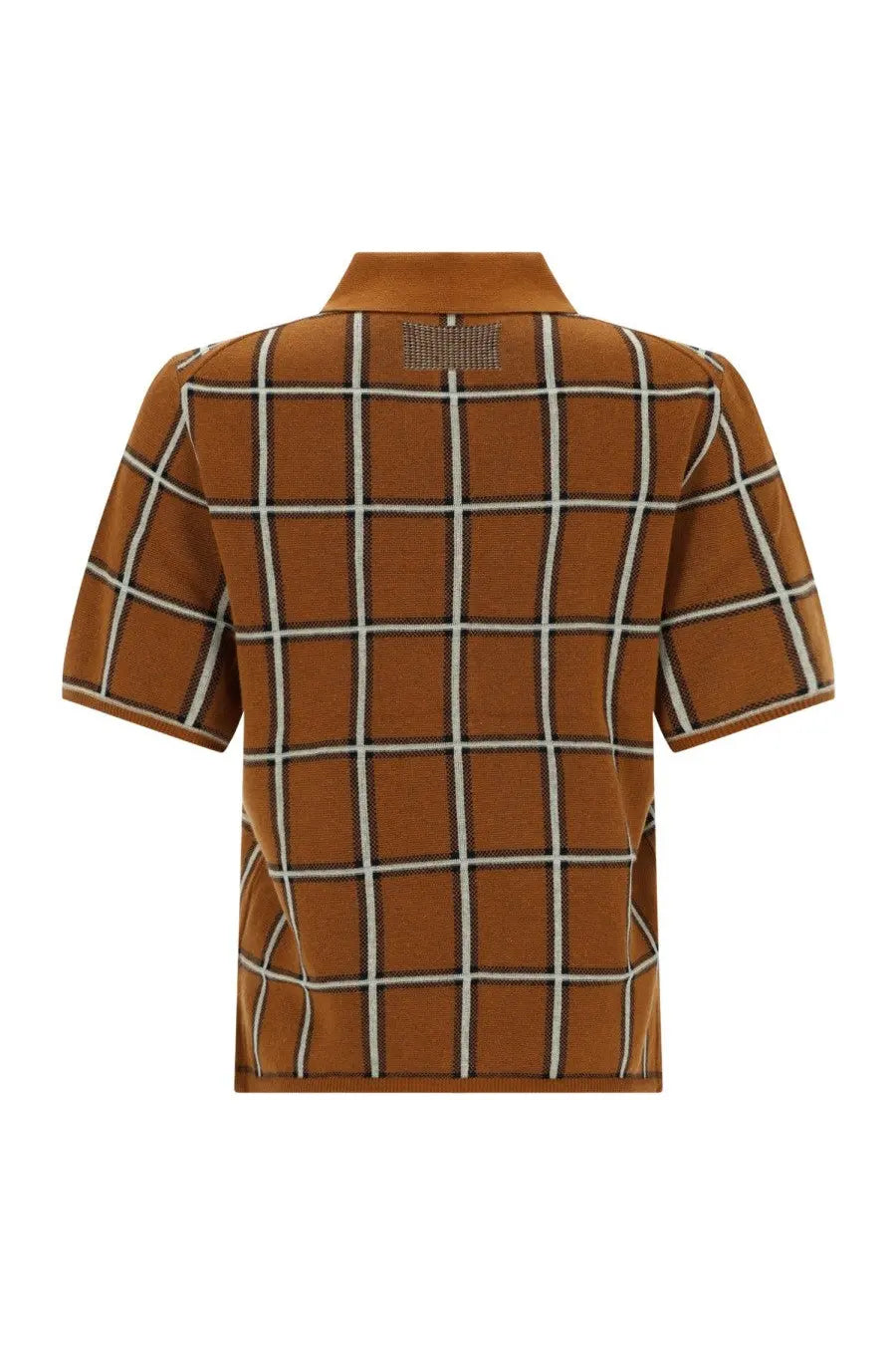 Guest In Residence Women's Picnic Plaid Shirt Brown, view 2
