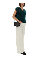 Guest In Residence Women's Ribbed Knit Vest Green, view 2