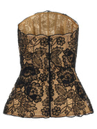 Elie Saab Guipure Lace Corset Black, view 2