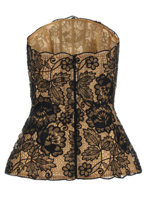 Elie Saab Guipure Lace Corset Black, view 2