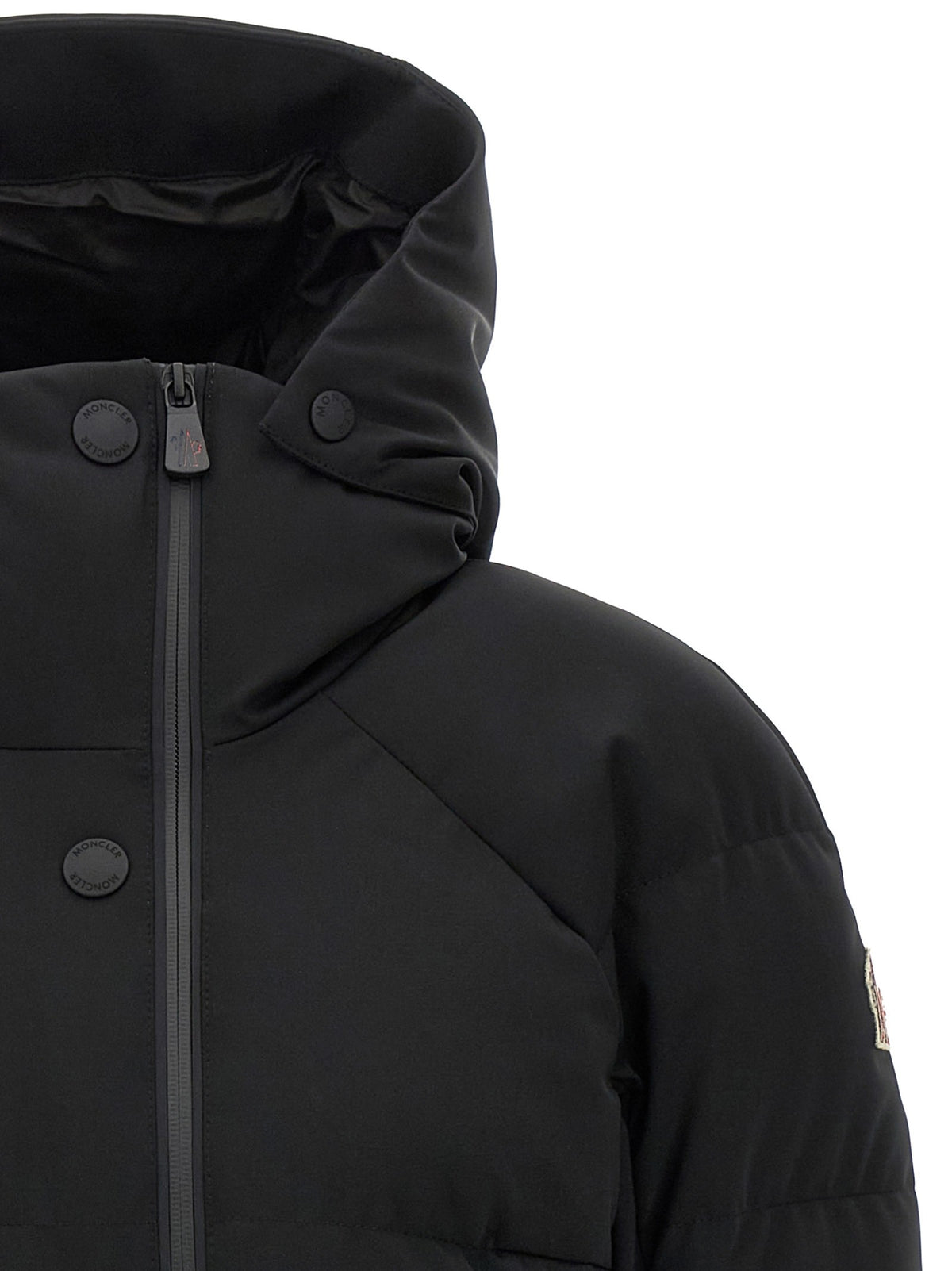 Moncler Grenoble Guyane Down Jacket Black