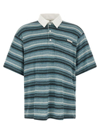 Song For The Mute Gym Polo Shirt Blue