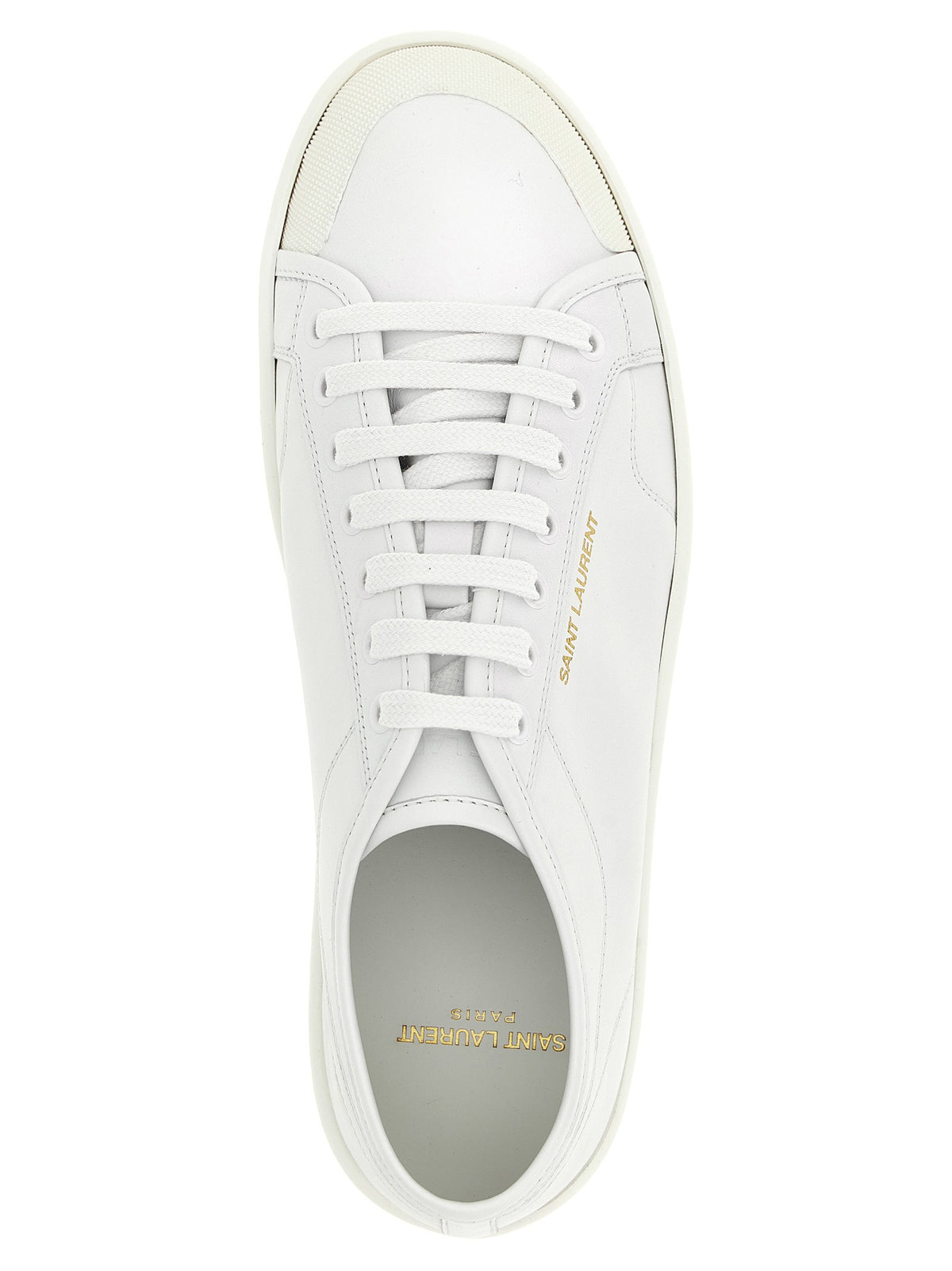 Saint Laurent Gym Sneakers White, view 4