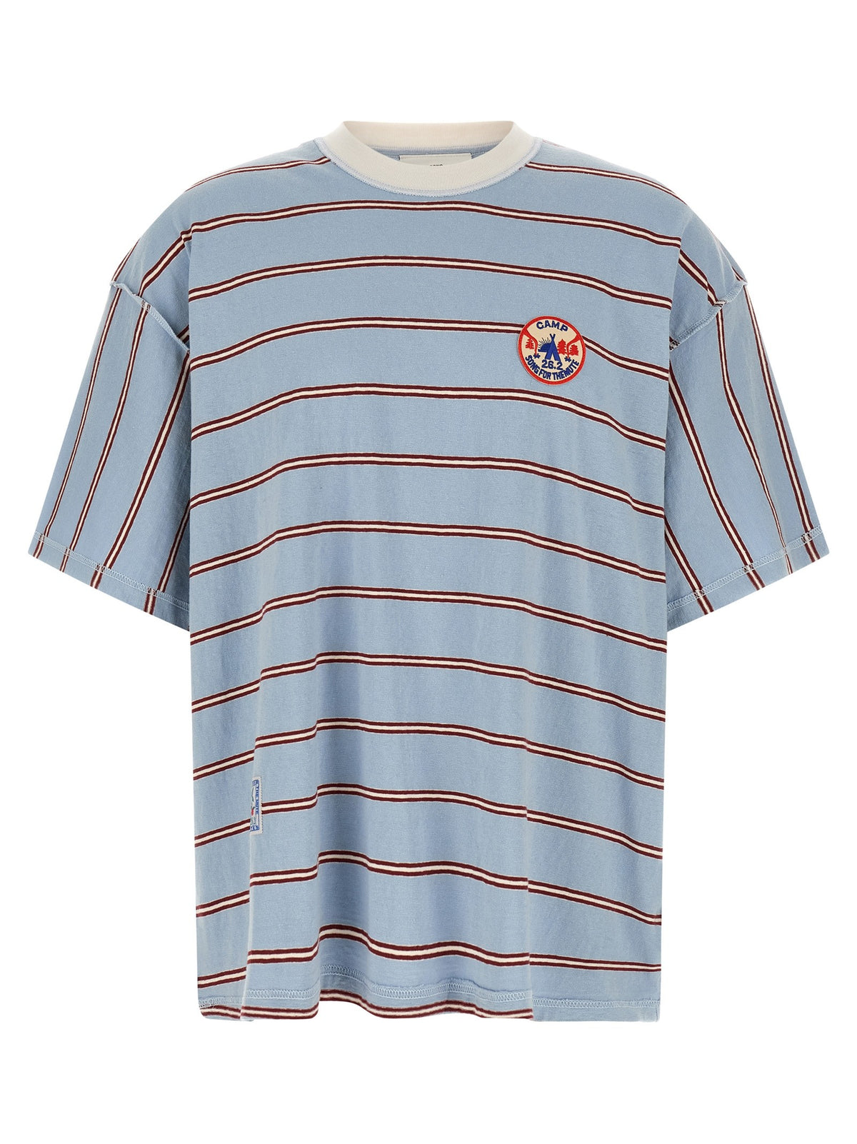 Song For The Mute Gym Tee Shirt Blue