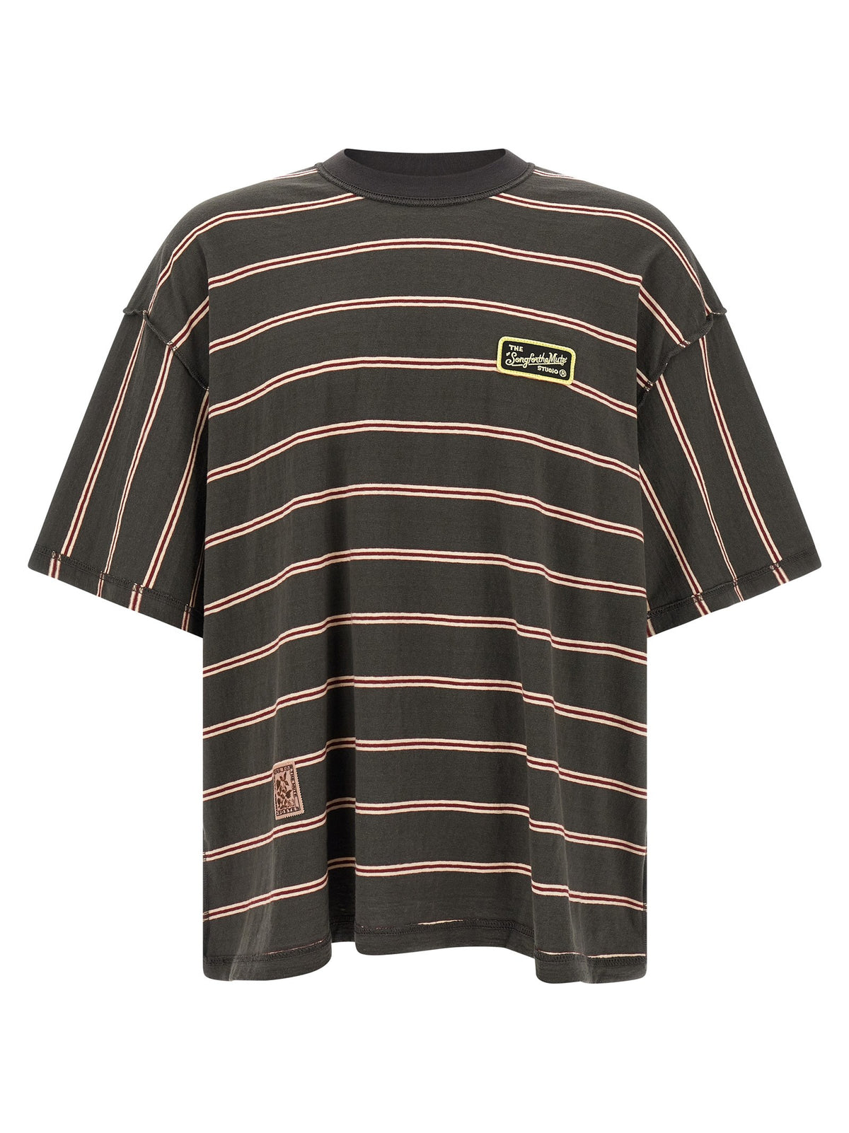 Song For The Mute Gym Tee Shirt Gold