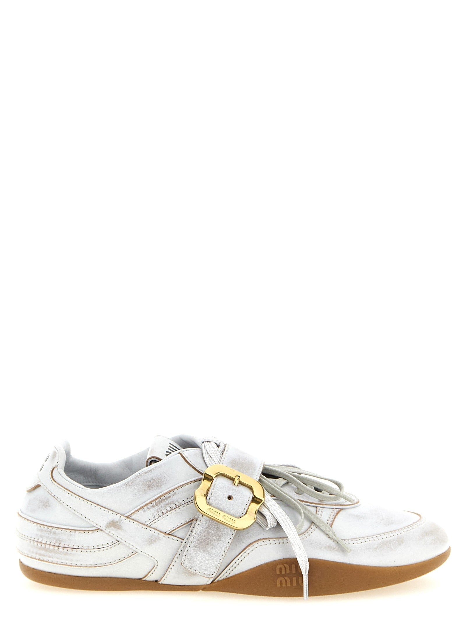 Miu Miu Gymnasium Sneakers White