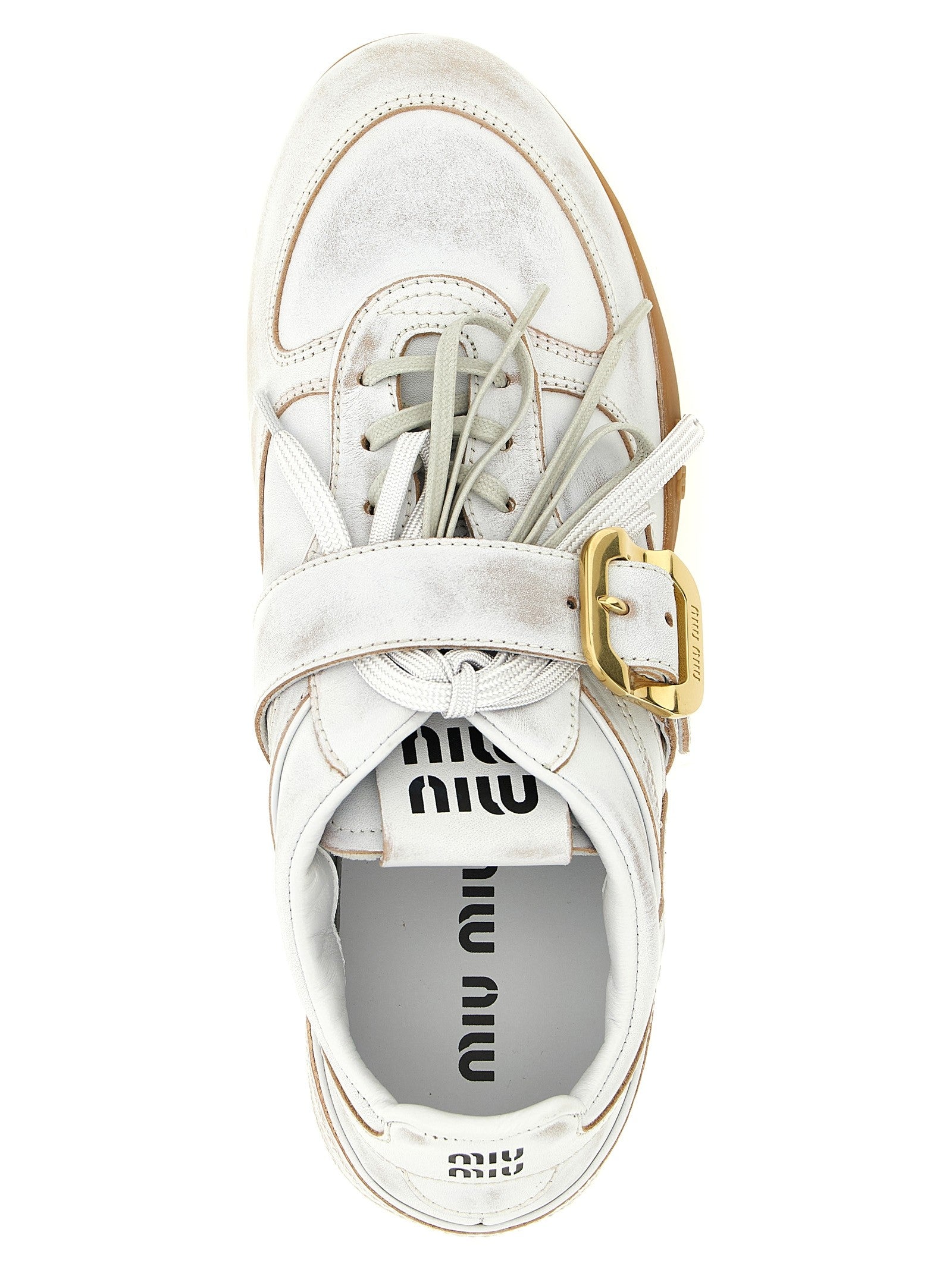 Miu Miu Gymnasium Sneakers White