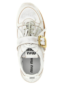 Miu Miu Gymnasium Sneakers White