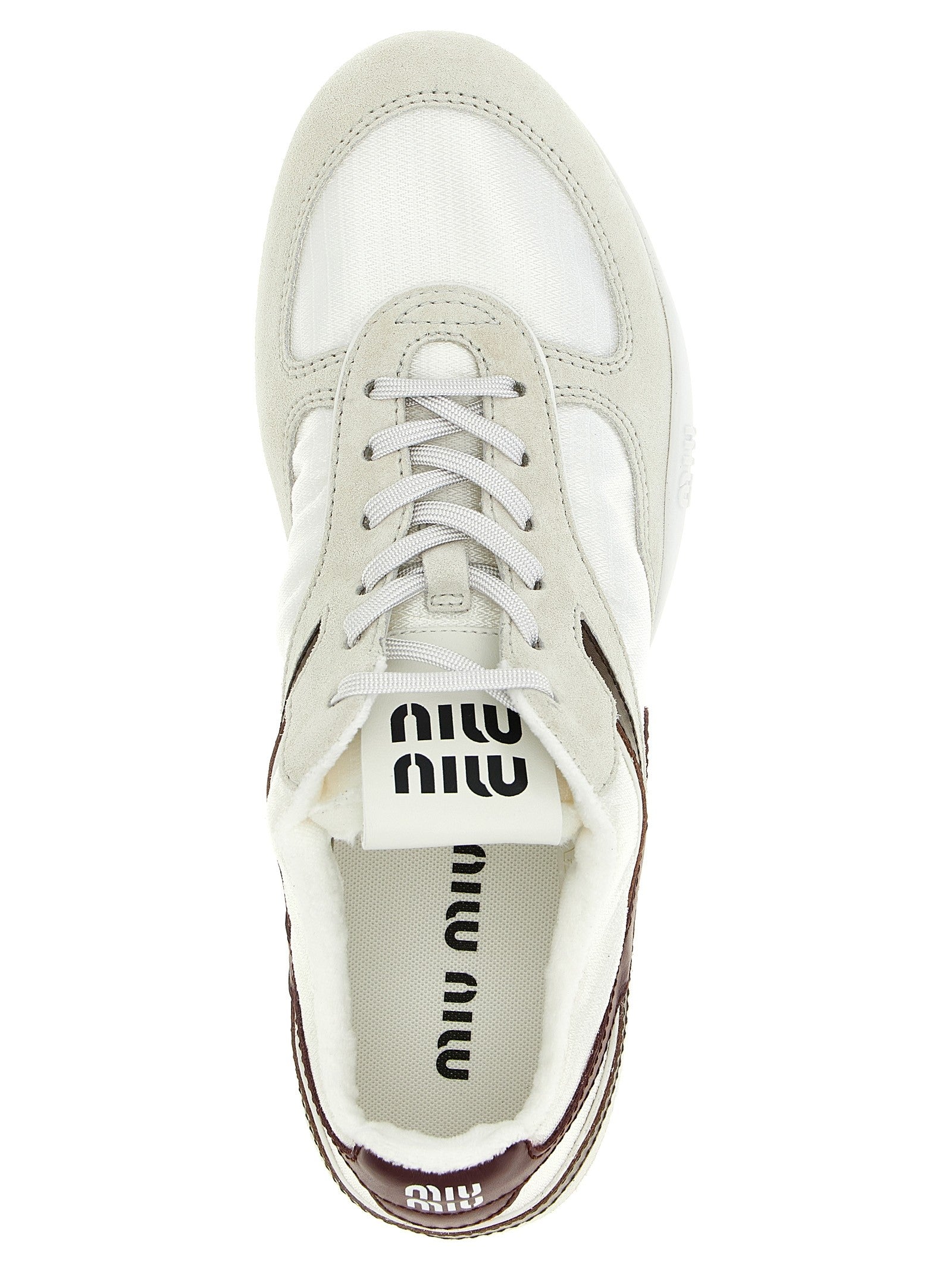 Miu Miu Gymnasium Sneakers Gold