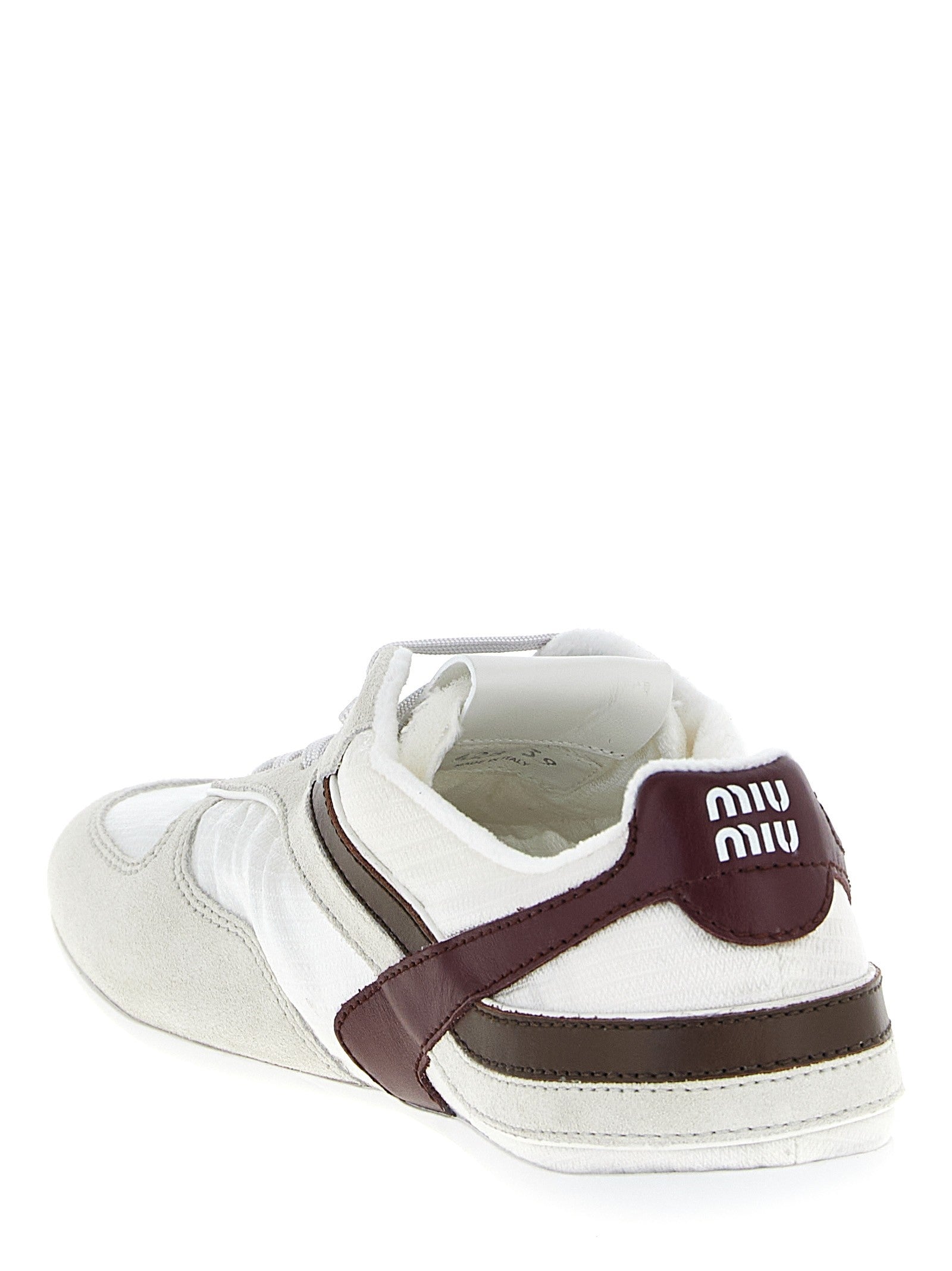 Miu Miu Gymnasium Sneakers Gold