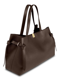 Yuzefi Women's Gyoza Tote Bag Brown