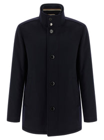 HUGO BOSS Coat Blue