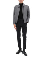 BOSS Men's Hanry Wing Jacket Grey, view 2