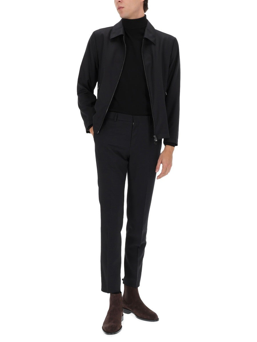 BOSS Men's Hanry Wing Jacket Black, view 2