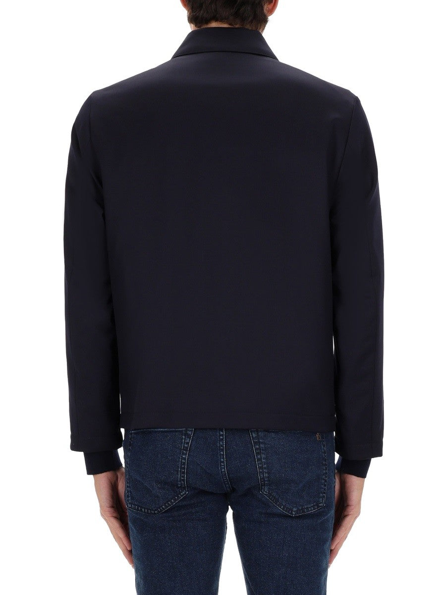 BOSS Men's Hanry Wing Jacket Blue, view 3