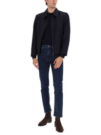 BOSS Men's Hanry Wing Jacket Blue, view 2