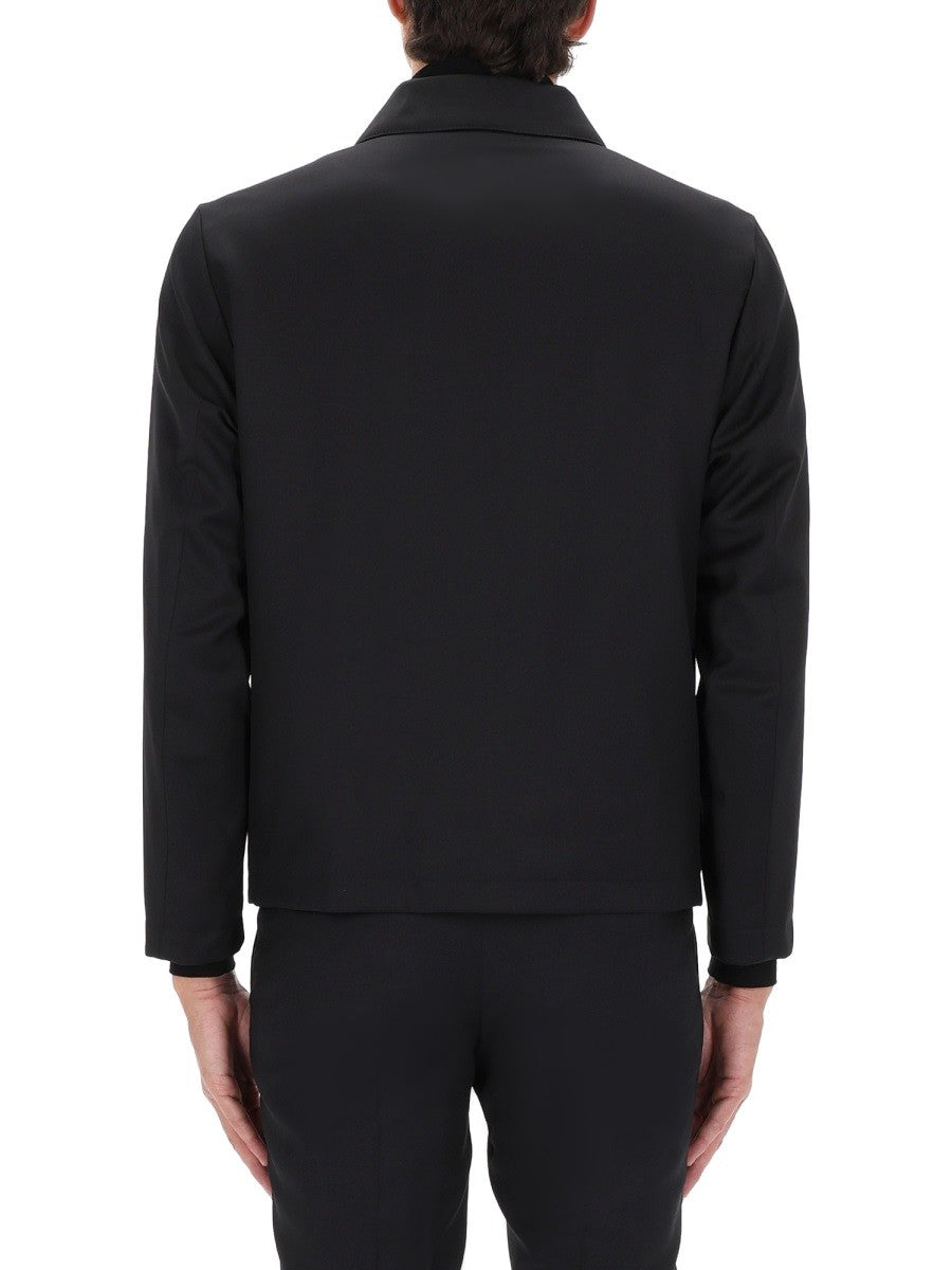 BOSS Men's Hanry Wing Jacket Black, view 3