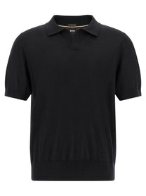 HUGO BOSS Lantoni Polo Shirt Black