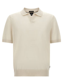 HUGO BOSS Lantoni Polo Shirt White