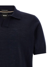 HUGO BOSS Lantoni Polo Shirt Blue