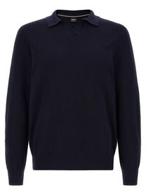 HUGO BOSS Lomarino Polo Shirt Blue