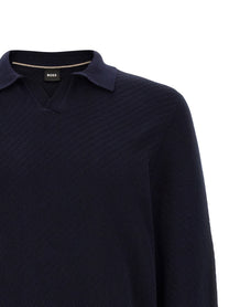 HUGO BOSS Lomarino Polo Shirt Blue