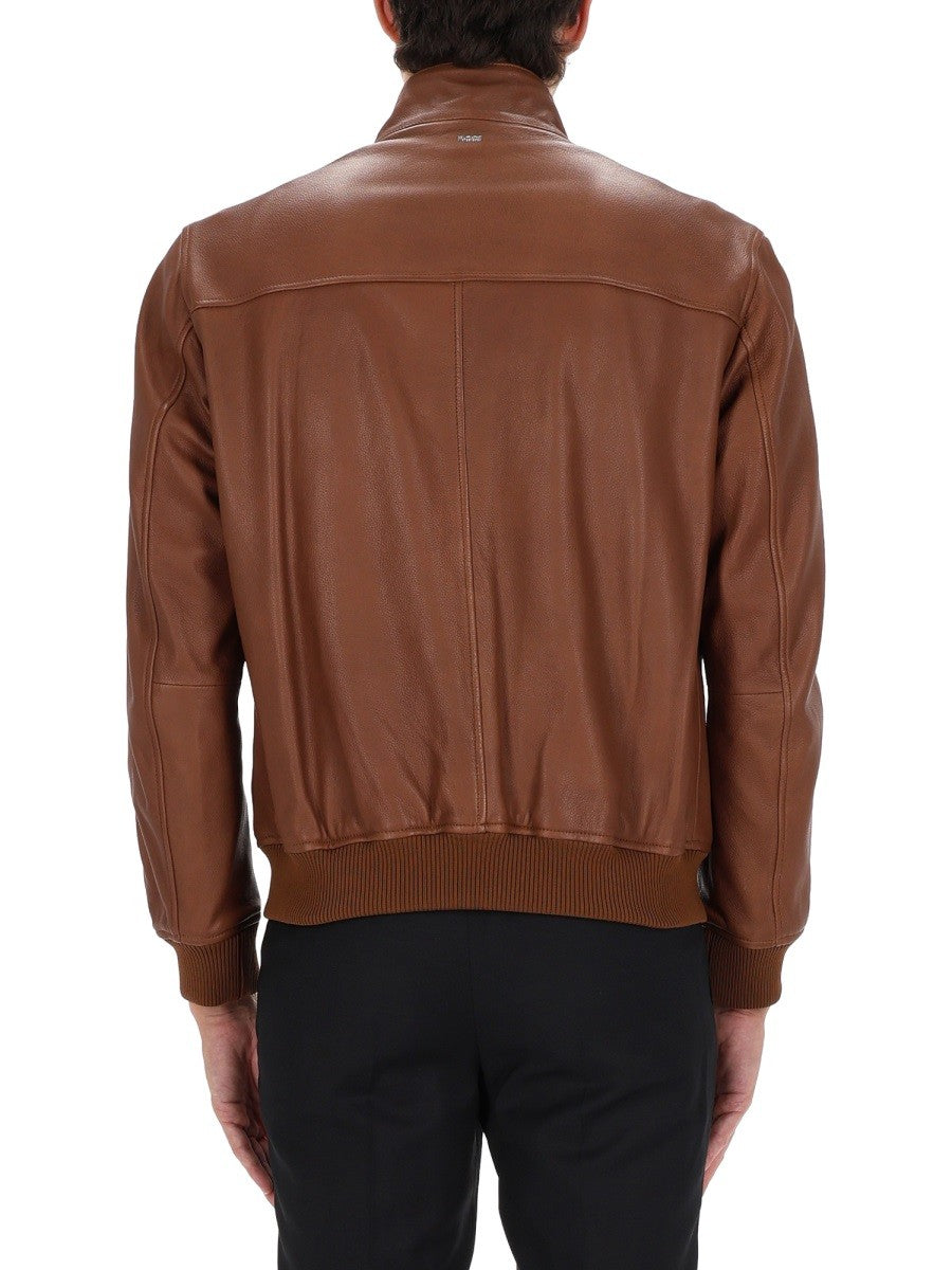 Boss Men's Moiner Jacket Brown