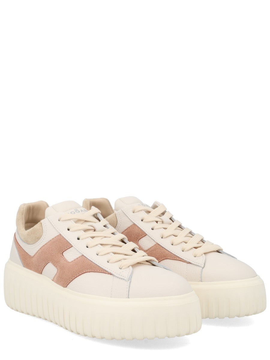 Hogan Women's Stripes Sneaker Beige