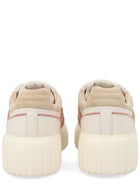 Hogan Women's Stripes Sneaker Beige, view 4