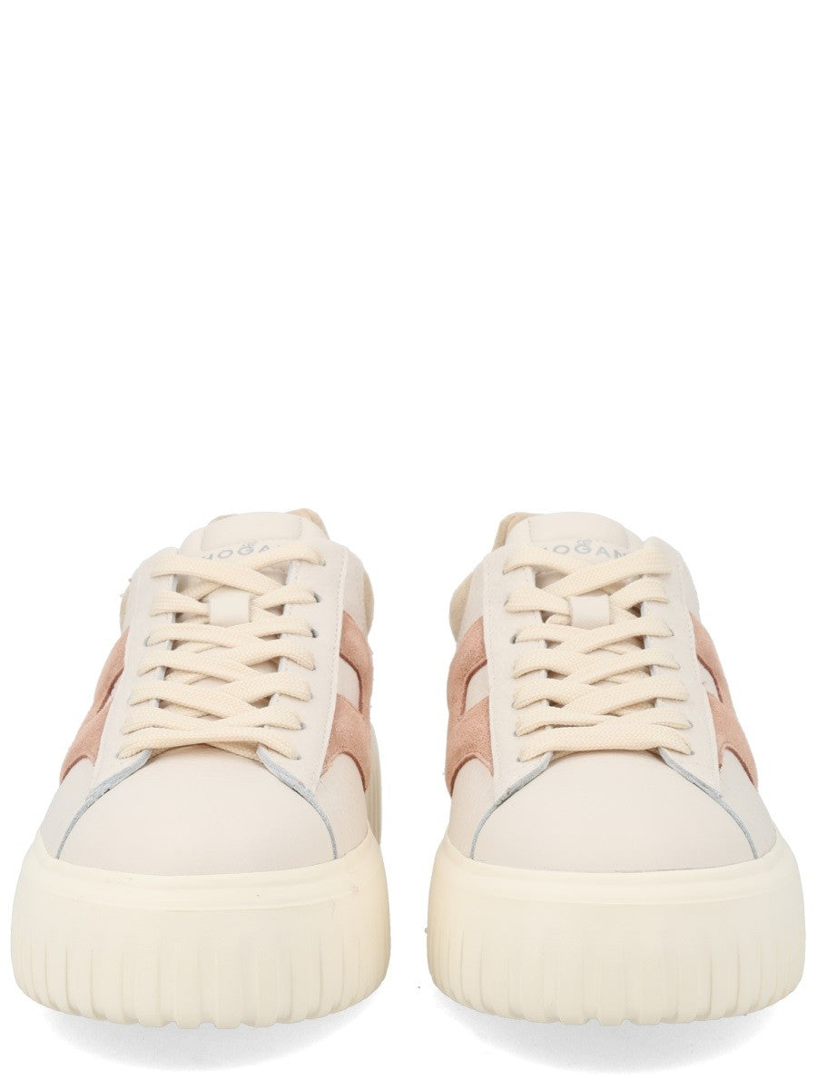 Hogan Women's Stripes Sneaker Beige