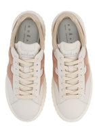Hogan Women's Stripes Sneaker Beige, view 6