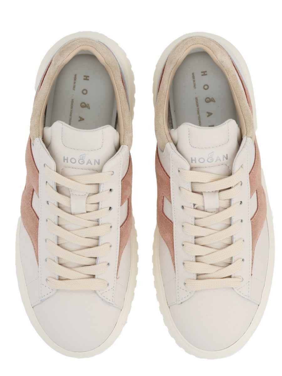 Hogan Women's Stripes Sneaker Beige