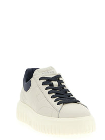 Hogan Stripes Sneakers Gold