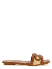 Hogan Sandals Brown