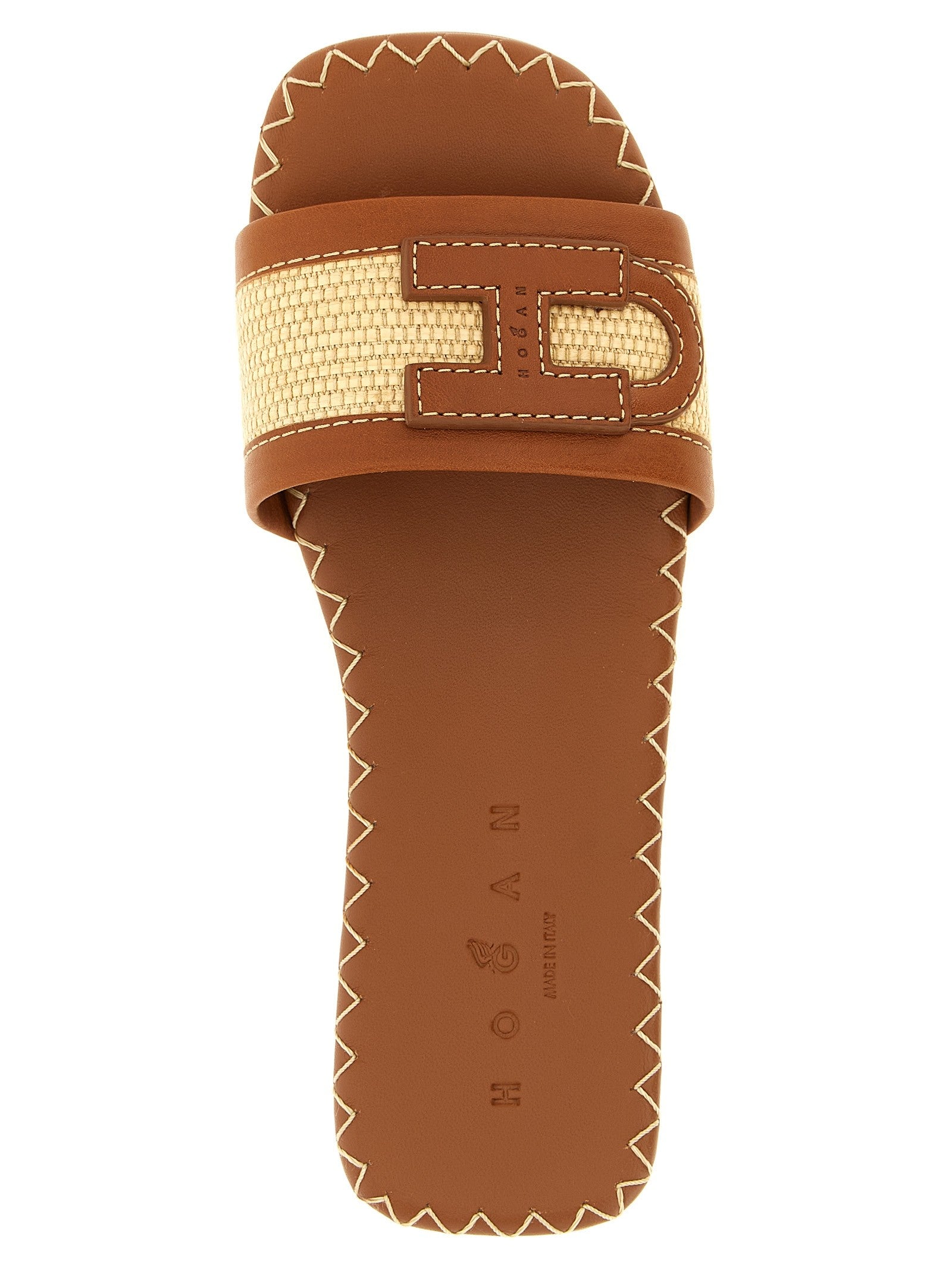 Hogan Sandals Brown
