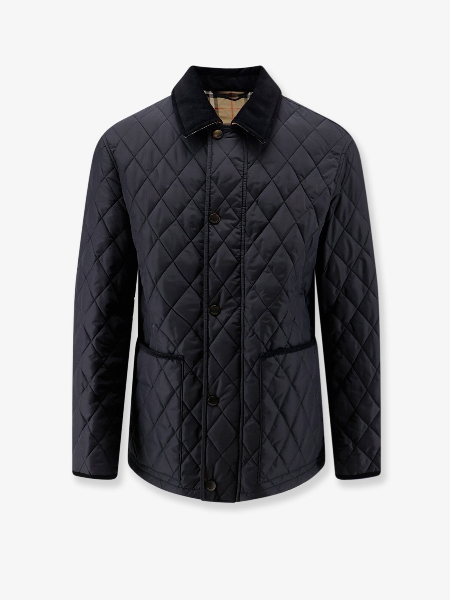 Burberry Men's Haddington Quilted Jacket Black