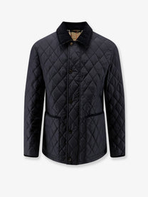 Burberry Men's Haddington Quilted Jacket Black