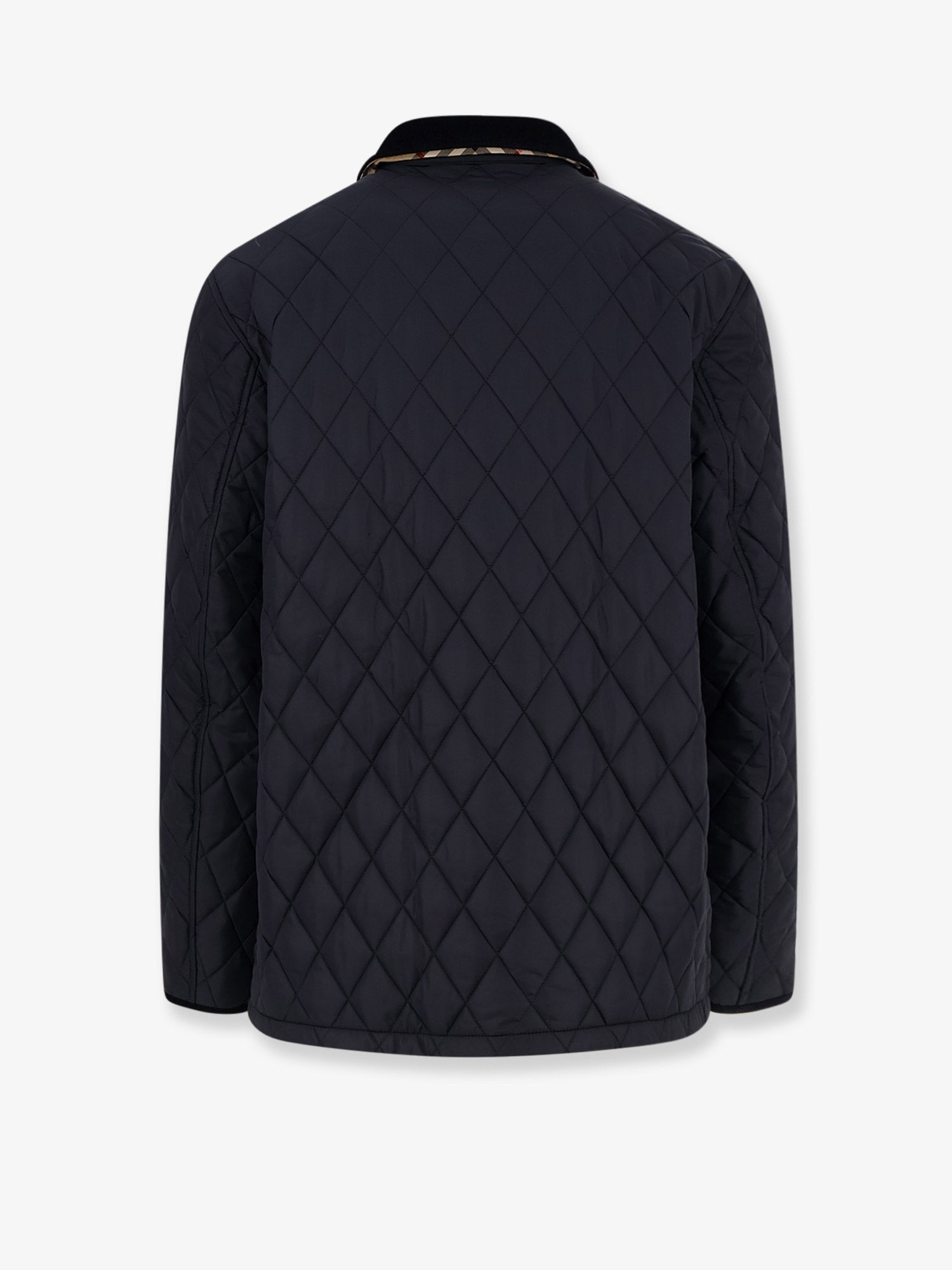 Burberry Men's Haddington Quilted Jacket Black