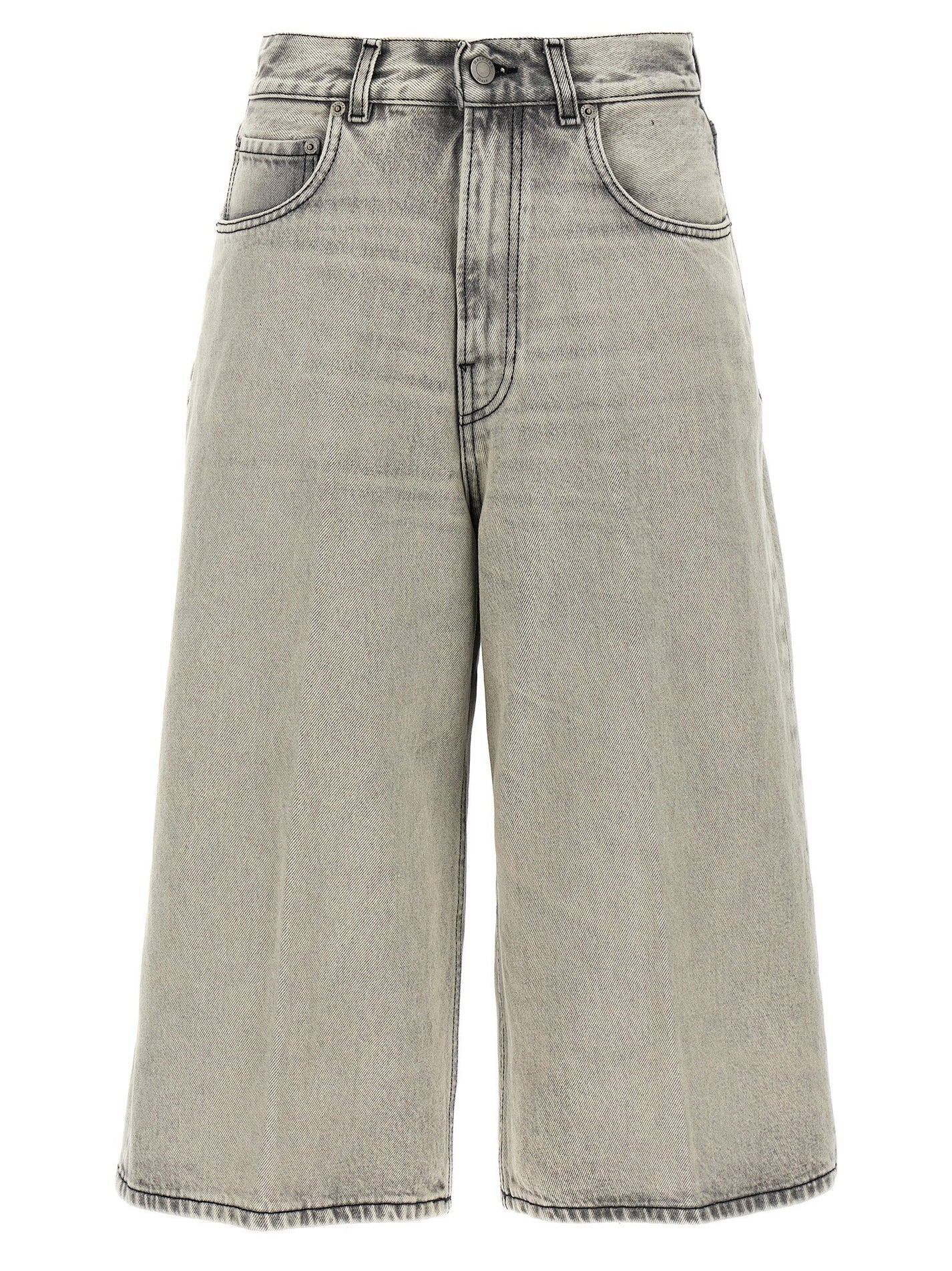 HAIKURE - HAIKURE - ’Belle Pearl Grey’ Bermuda Shorts - Women’s Bottoms