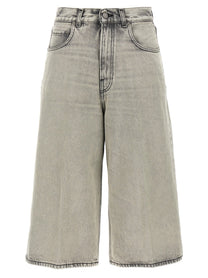 HAIKURE - HAIKURE - ’Belle Pearl Grey’ Bermuda Shorts - Women’s Bottoms