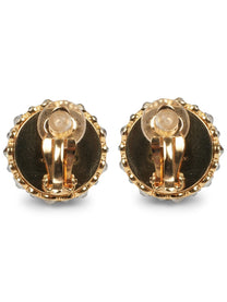 Celine Women's Hairloom Dome Earrings Gold