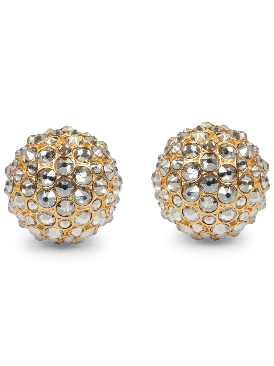 Celine Women's Hairloom Dome Earrings Gold