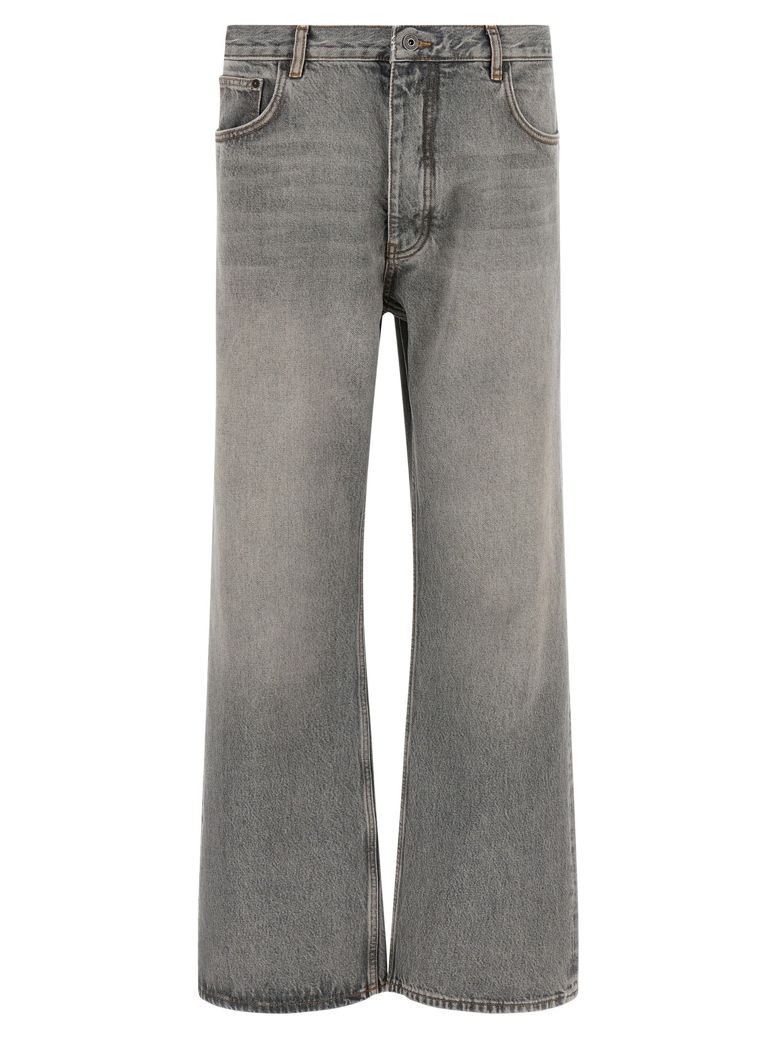 Off-White Half Arrow Diag Slim Jeans Grey