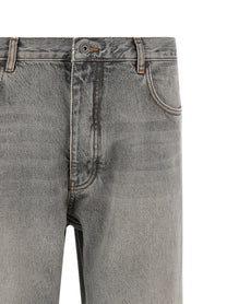 Off-White Half Arrow Diag Slim Jeans Grey