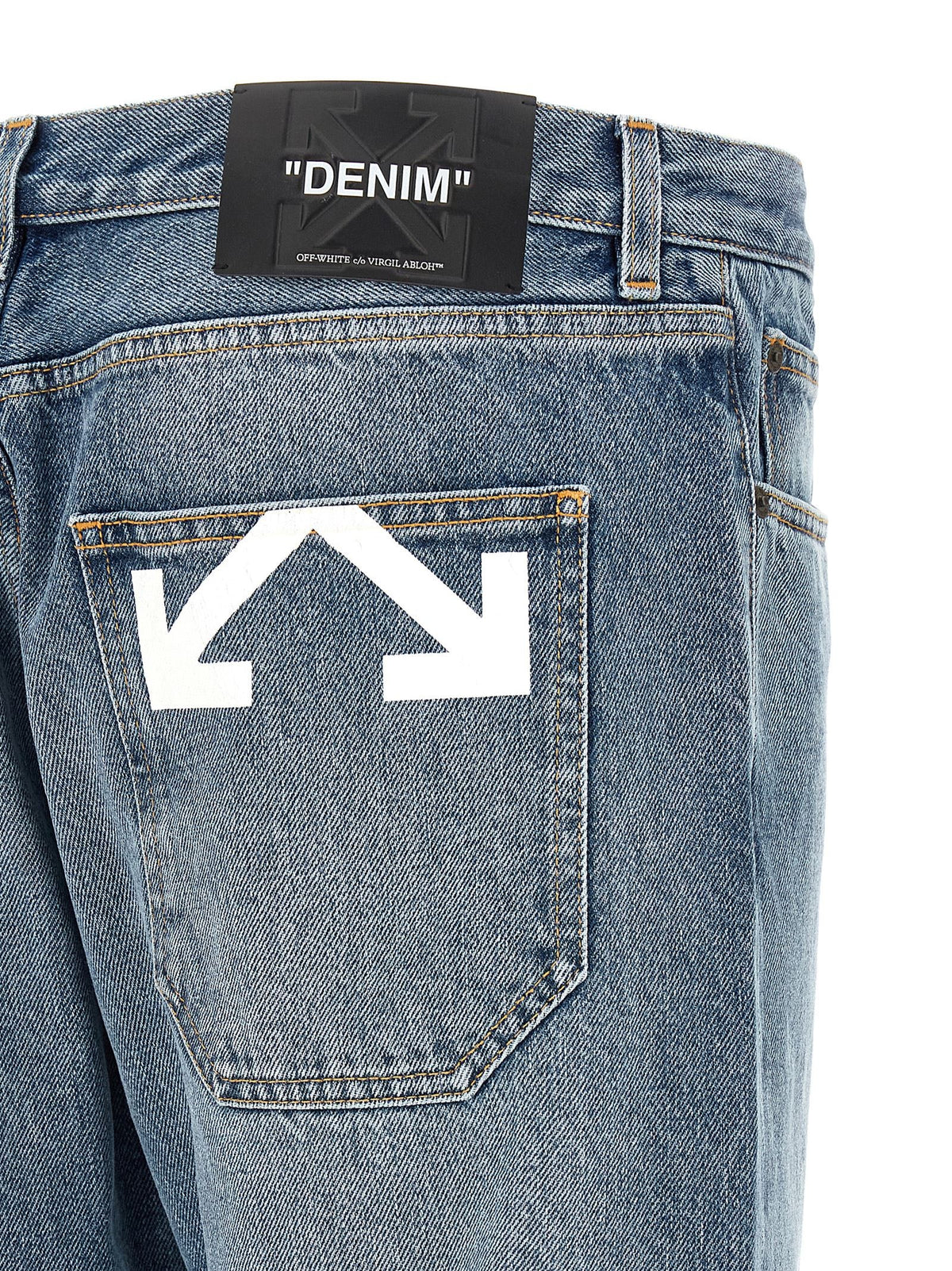 Off-White Half Arrow Jeans Blue