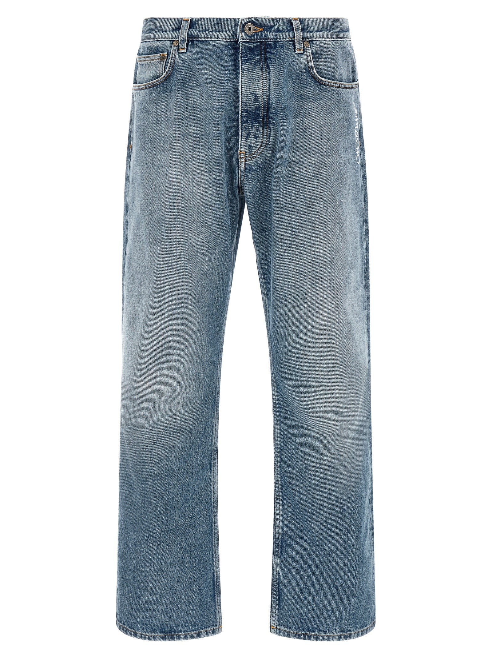 Off-White Half Arrow Jeans Blue