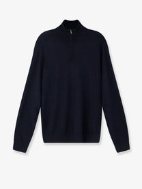 BOSS Men's Silk and Cashmere Blue