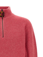 JW Anderson Half Zip Sweater Blue, view 3